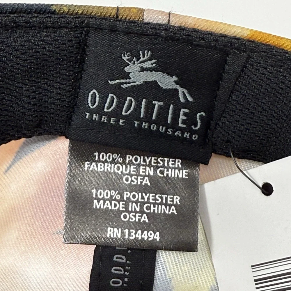 NWT‎ Oddities 3000 Rastafarian Weed Leaf Adjustable Snapback Hat Cap Bob Marley